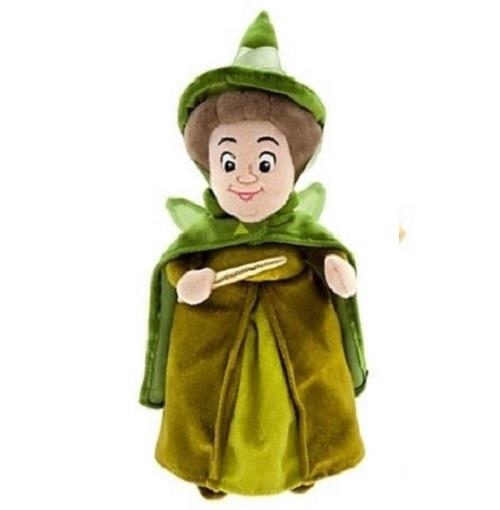 Disney Store Peluche FATA FAUNA da Principessa Aurora La Bella Addormentata  Nel Bosco